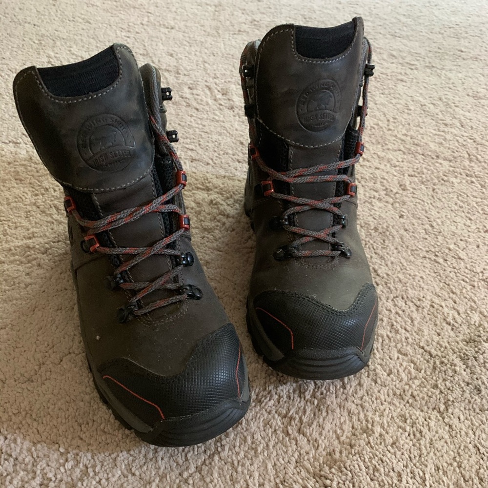 Red wing women work boots